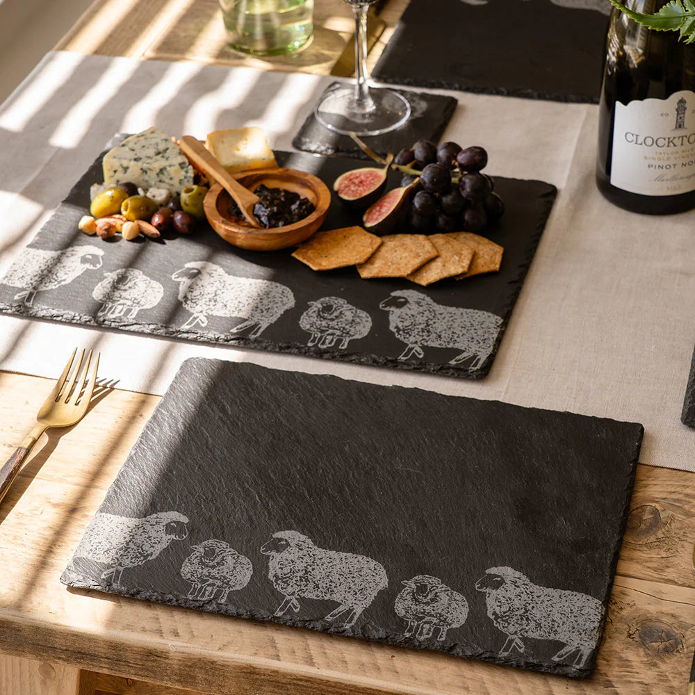 Sheep Slate Placemats - Set of 2