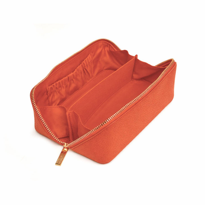 Small Train Case by Alice Wheeler London-- Orange
