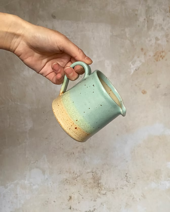 Speckled Beach Milk Jug