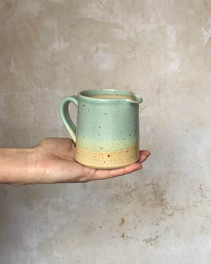 Speckled Beach Milk Jug