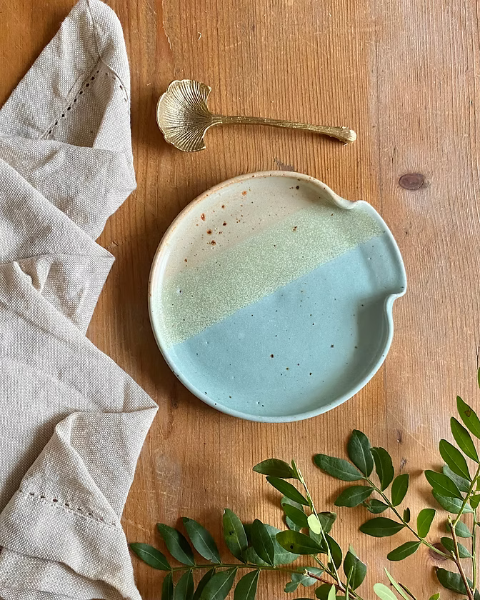 Speckled Beach Spoon Rest
