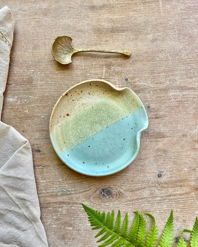 Speckled Beach Spoon Rest
