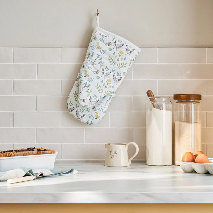 Spring Chickens Oven Mitt