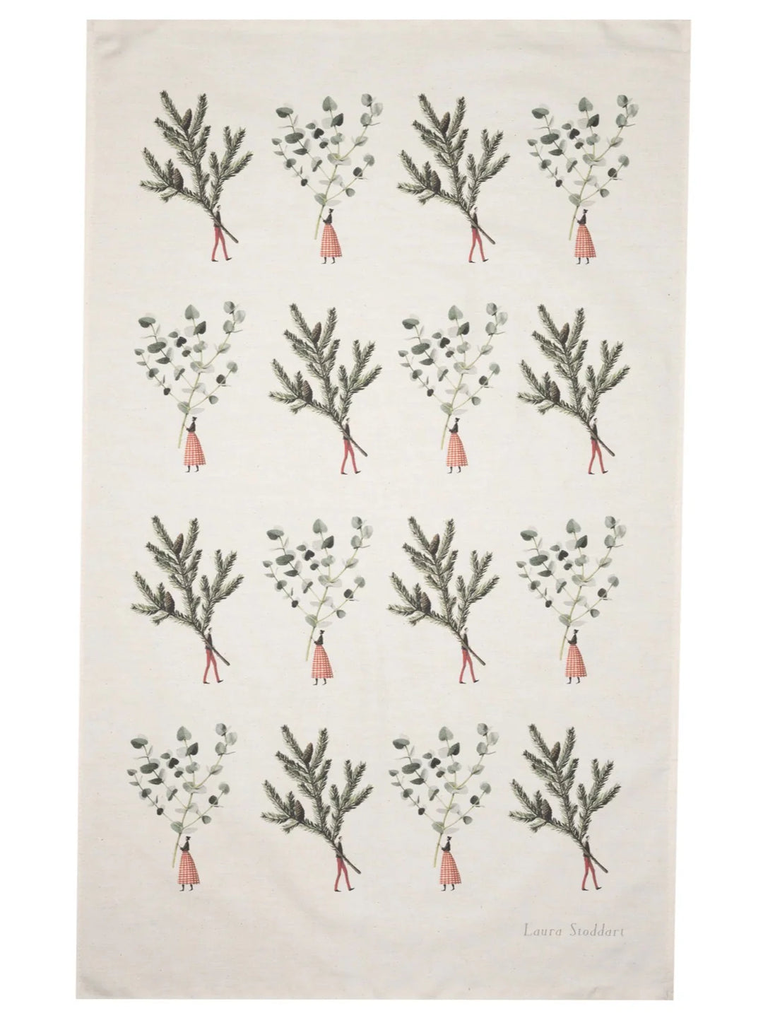 Spruce and Eucalyptus Tea Towel