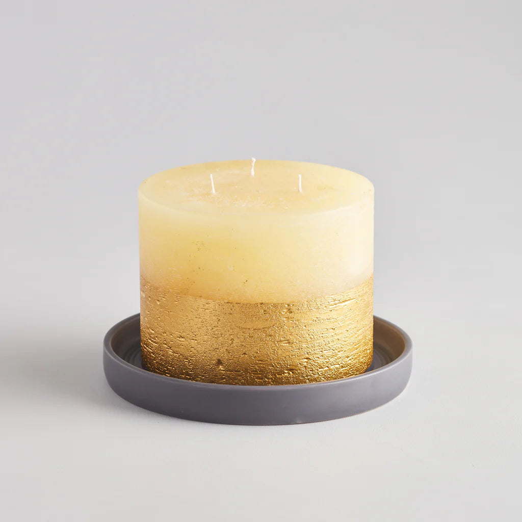 Large Candle Plates