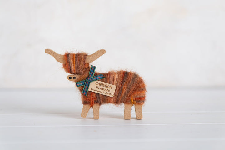 Standing Coos - Highland Cow Ornaments