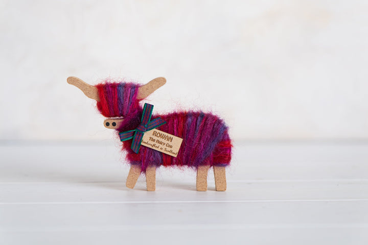 Standing Coos - Highland Cow Ornaments