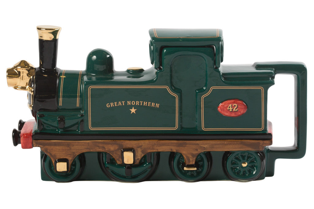 Steam Train Large Teapot - Green