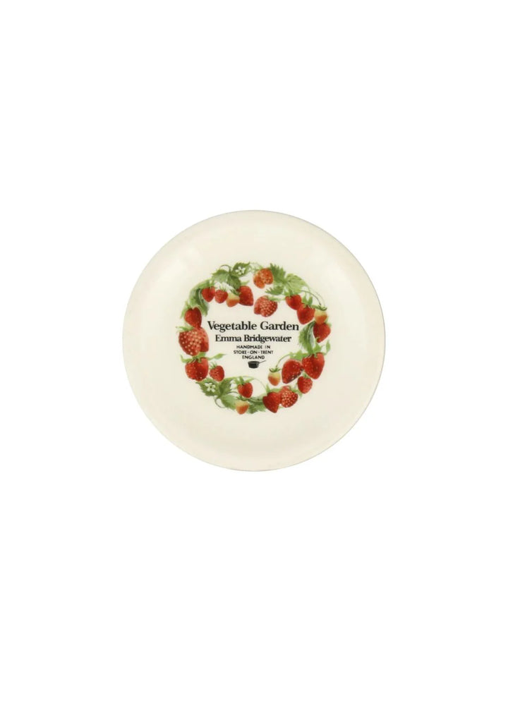Strawberries Sugar Pot with Lid