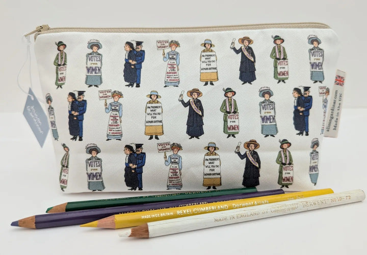 USA Suffragettes Cosmetic Bag/Pencil Case