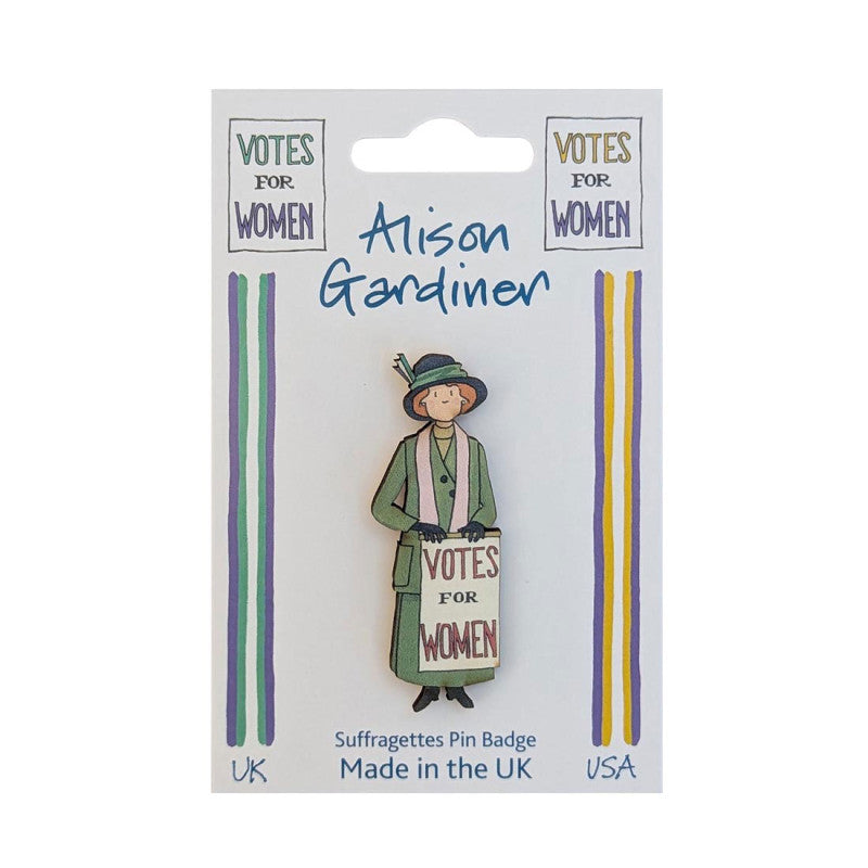Suffragette Pin Badge