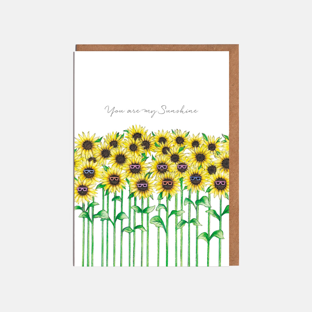 'You Are My Sunshine' Valentine's Card