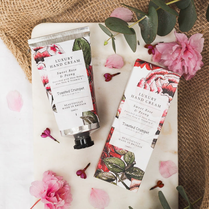 Sweet Rose & Peony Hand Cream 75ml