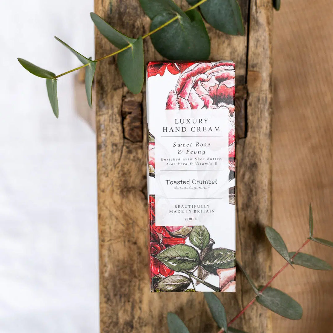 Sweet Rose & Peony Hand Cream 75ml
