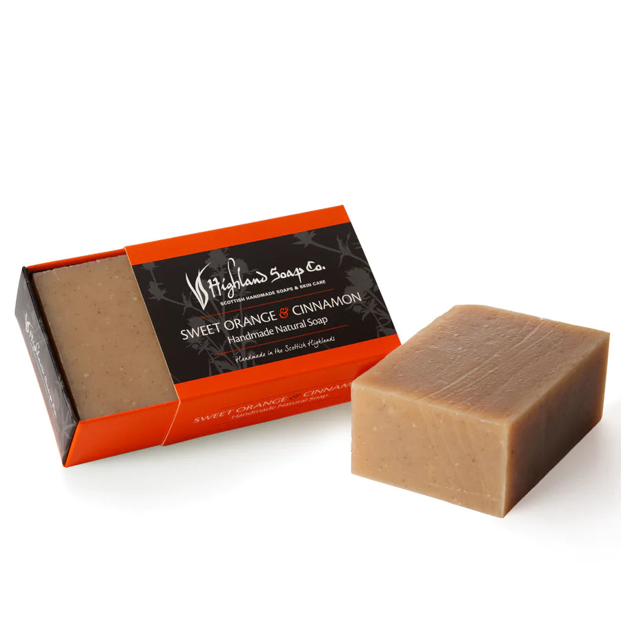 Sweet Orange and Cinnamon Handmade Natural Soap 190g