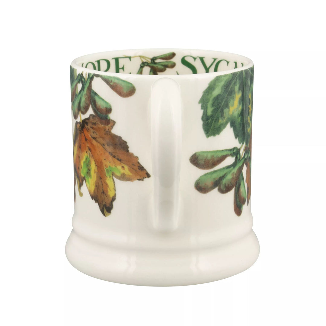 Tree & Leaves Sycamore 1/2 Pint Mug