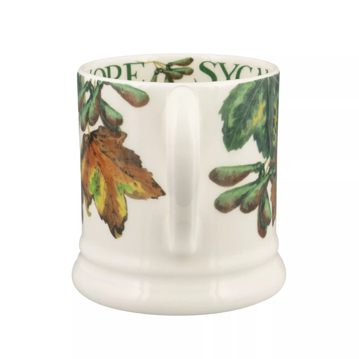 Tree & Leaves Sycamore 1/2 Pint Mug