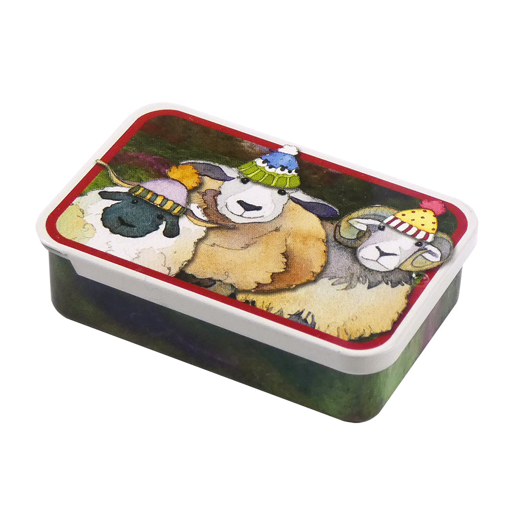 Happy Sheep Trio Mini Slider Tin