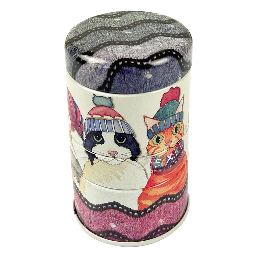 Cats in Hats Set of 3 Mini Stacker Tins