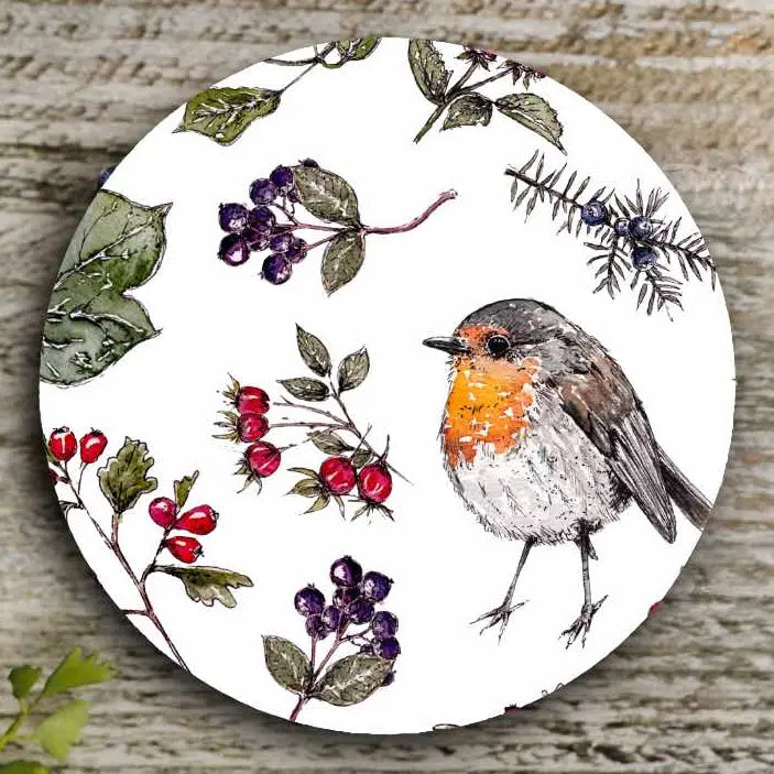 Pure Hedgerow Round Coaster