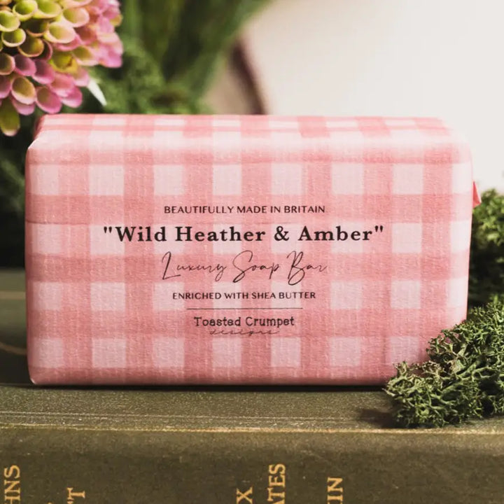 'Wild Heather & Amber' 190g Soap Bar
