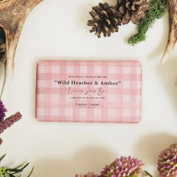 'Wild Heather & Amber' 190g Soap Bar