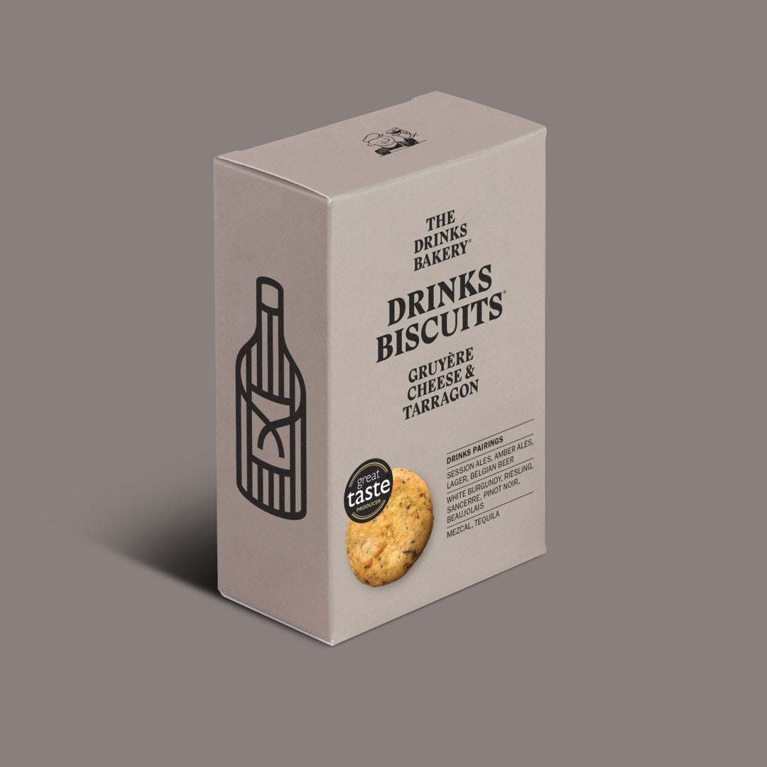 Gruyère Cheese & Tarragon Drinks Biscuits 110g