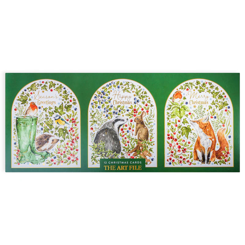 Countryside Christmas Trio Box of  Christmas Cards