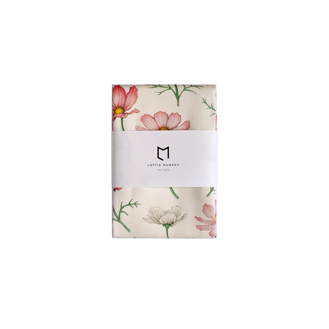 Cosmos Tea Towel