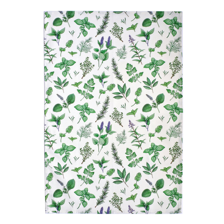 Herbs Tea Towel