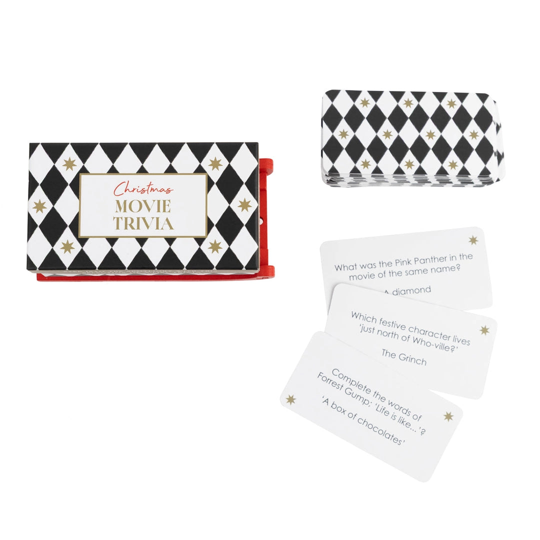 Movie Trivia Christmas Game Mini Sleigh