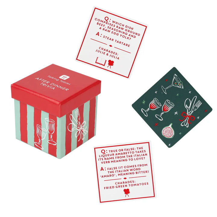 Bon Noel Christmas Trivia Box