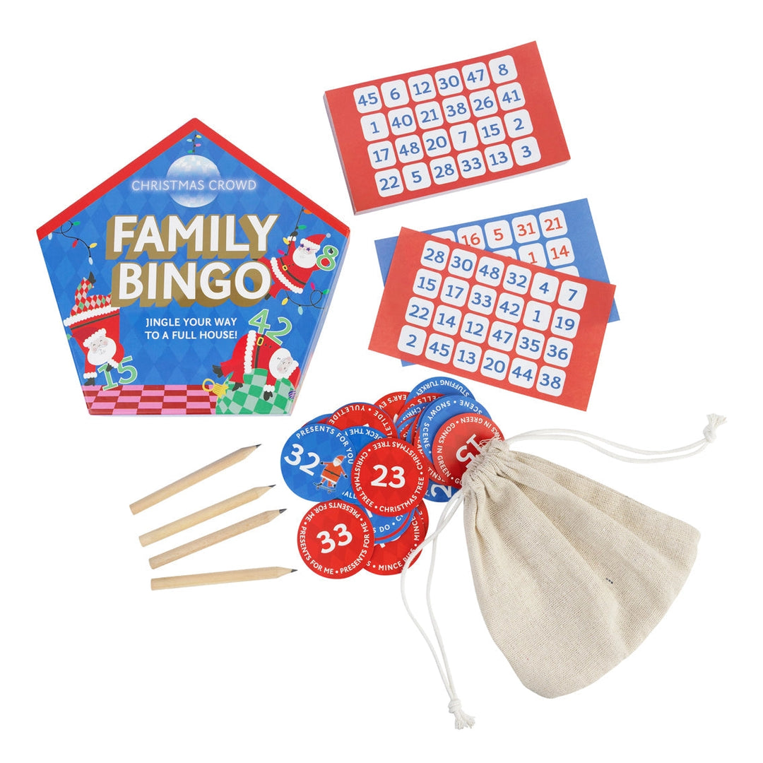 Santa Family Bingo Game