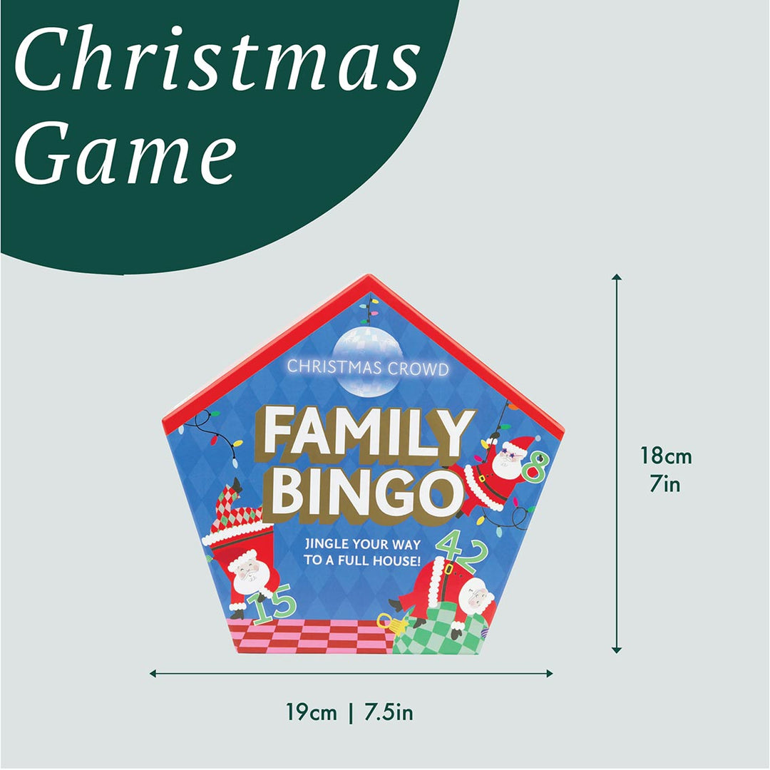 Santa Family Bingo Game