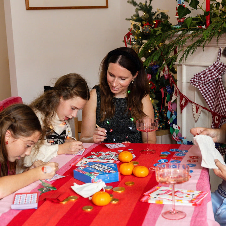 Santa Family Bingo Game