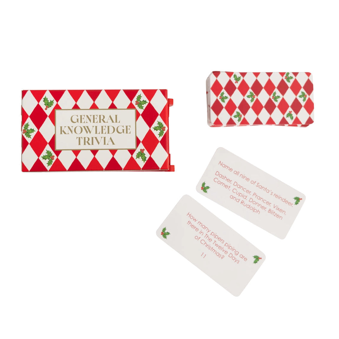 General Knowledge Trivia Christmas Game Mini Sleigh