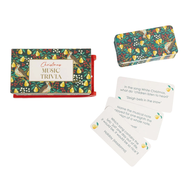 Music Trivia Christmas Game Mini Sleigh