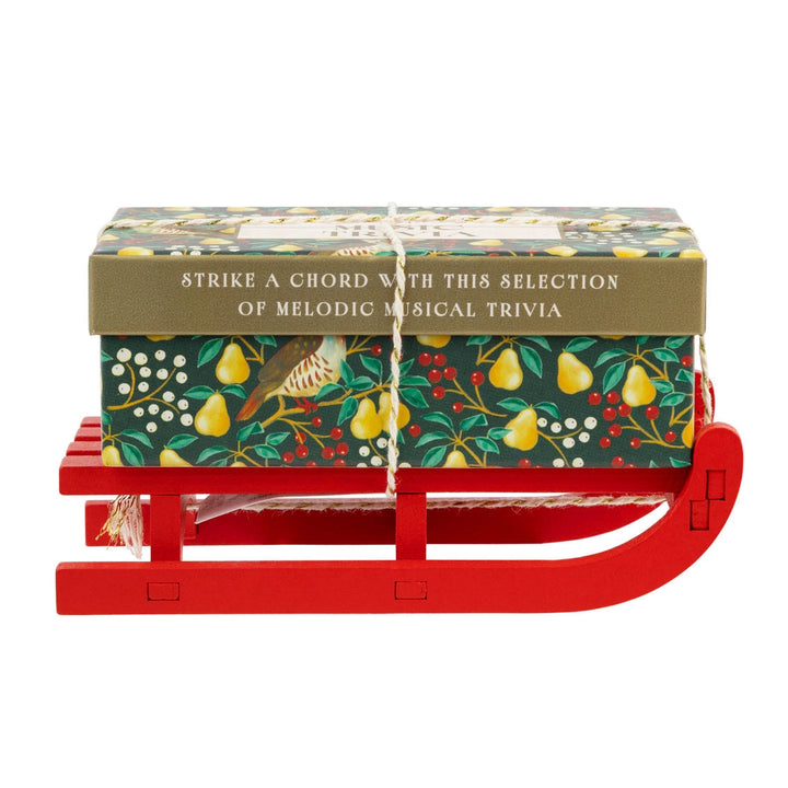 Music Trivia Christmas Game Mini Sleigh