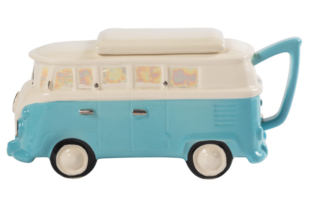 TW Camper Van Large Teapot - Blue