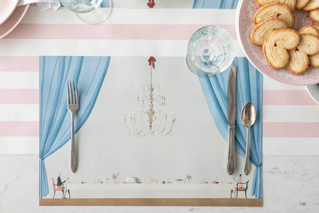 Table for Two Pad of 18 Paper Placemats