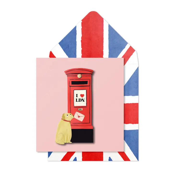 London Postbox Card