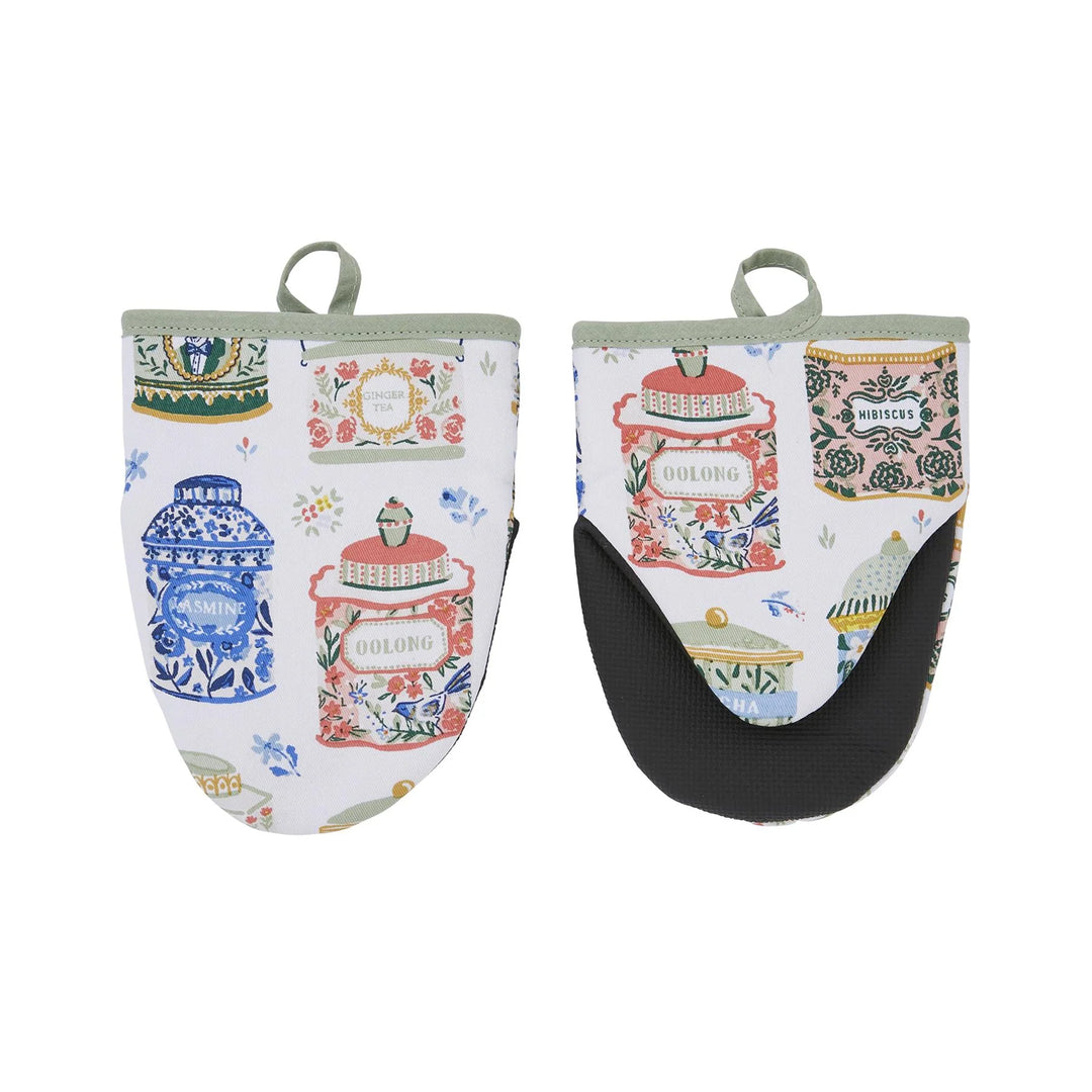 Tea Tins Micro Mitts Twin Pack