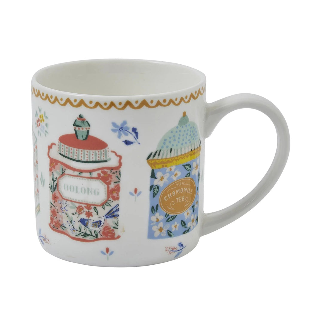 Tea Tins Bone China Mug