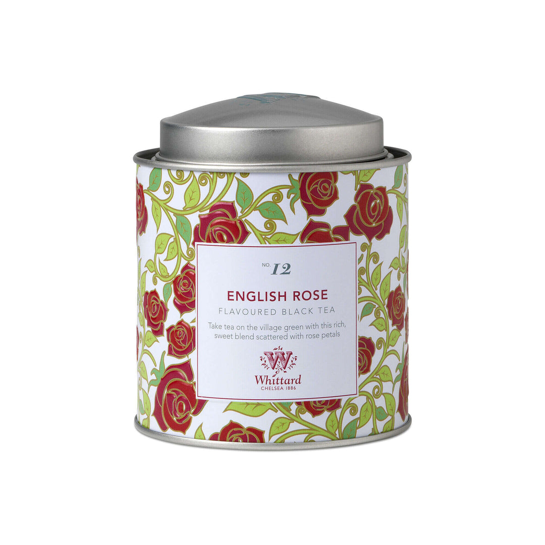 Whittard Tea Discoveries English Rose Tea Caddy