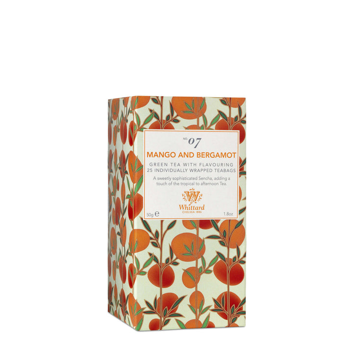 Whittard Tea Discoveries Mango and Bergamot Tea Bags