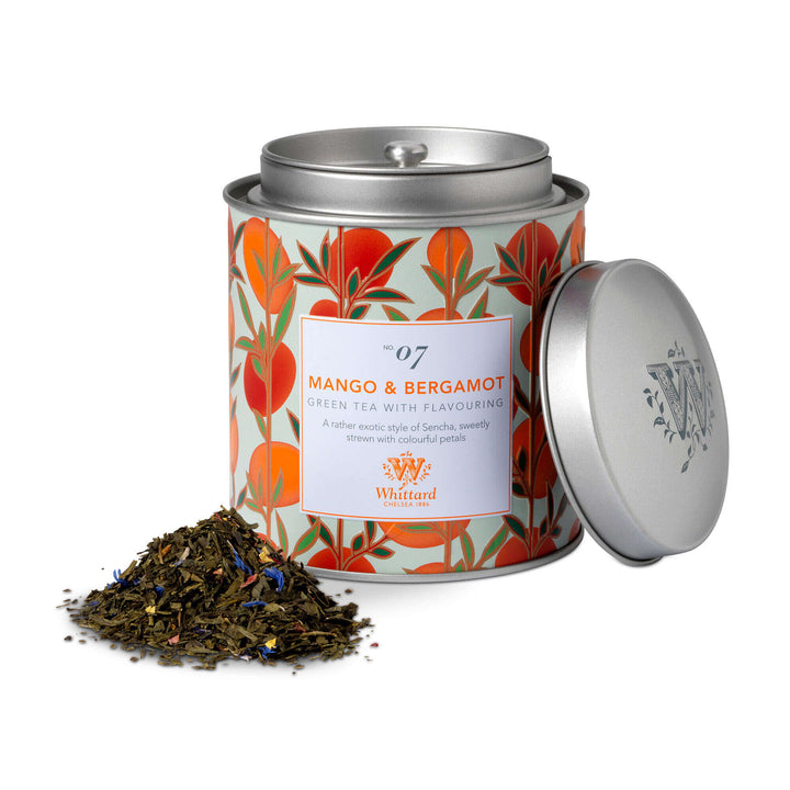 Whittard Tea Discoveries Mango and Bergamot Tea Caddy