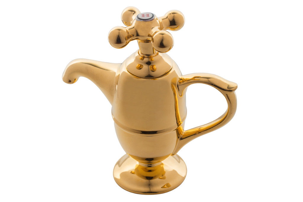 Tap One Cup Teapot - Gold