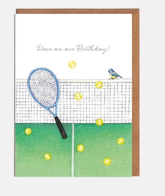 Tennis -"Have an Ace" Birthday Card