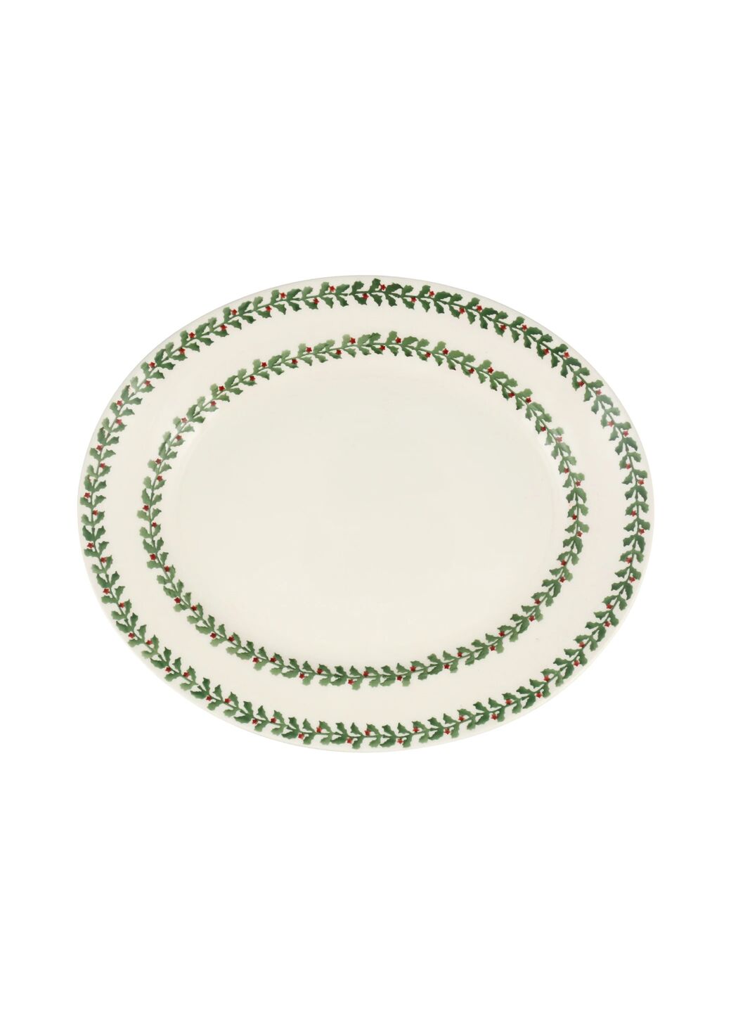 Tiny Holly Medium Oval Platter