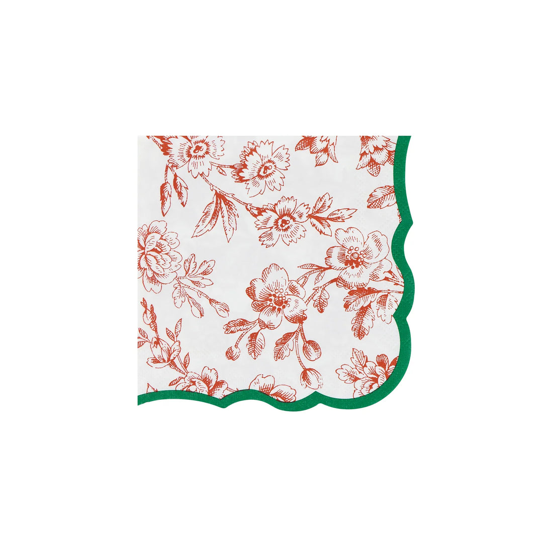 Toile De Jouy Large Napkins-Set of 16